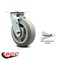 Service Caster 6 Inch Thermoplastic Rubber Swivel Caster with Roller Bearing and Swivel Lock SCC-30CS620-TPRRF-BSL - alternate 5